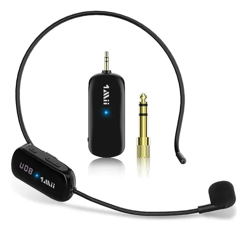1mii Auriculares Inalmbricos Uhf Alcance De 165 Pies Enchu