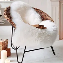 Comprar Manta Xale Pelego Pelo Alto 7cm Pu002Fcadeira, Sofá - 120x40cm