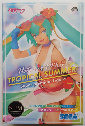 Figura Hatsune Miku Spm Tropical Summer Figure Nueva !!!