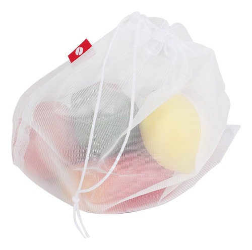 Bolsa De Malla Lavable, 5 Unidades, Bolsas Reutilizables Par