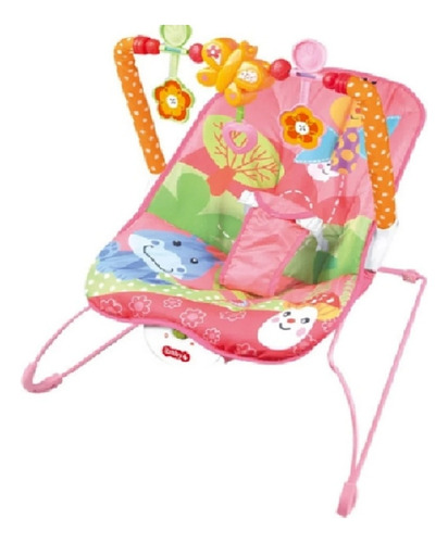 Silla Mecedora Bouncer De Bebé Con Vibración Y Juguetes - Ro