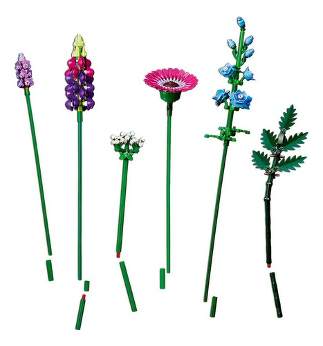 Kit Lego Icons Ramo De Flores Silvestres 10313 939 Piezas