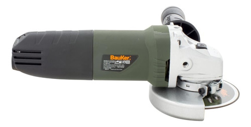 Bauker Esmeril Angular Eléctrico 4 1/2 820w + 20 Discos