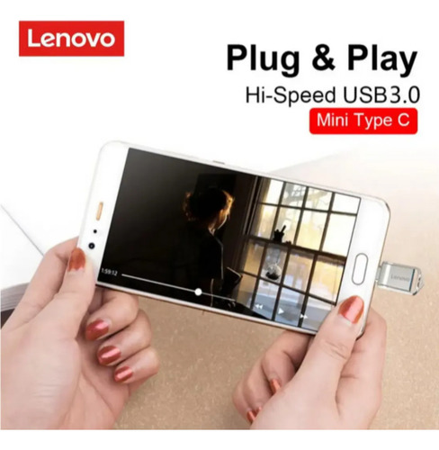 Unidad Flash Lenovo 2tb Usb 3,0 Tipo C Otg