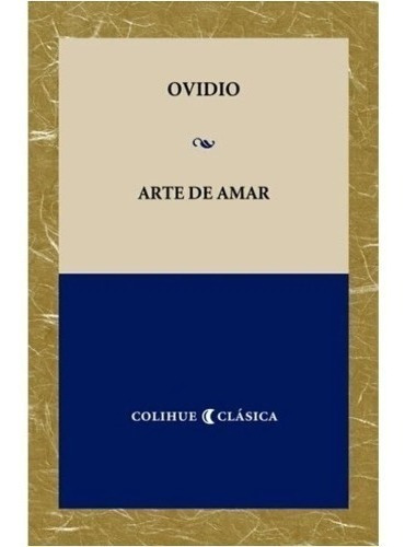 Libro Arte De Amar - Ovidio