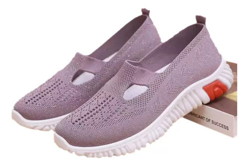 Zapatillas Ortopédicas Elasticas Planas Zapatos Para Mujer