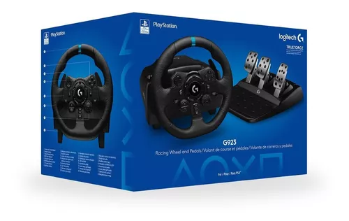 Volante Logitech G923 com pedal + Câmbio Driving