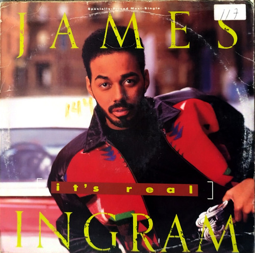 Vinyl Lp Acetato James Ingram It's Real  (Reacondicionado)