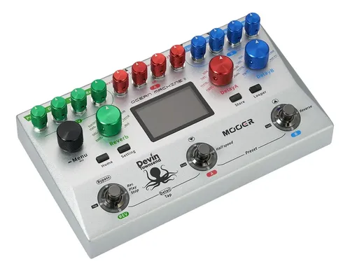 Mooer Ocean Machine Ii Premium Dual Delay, Reverb E Looper