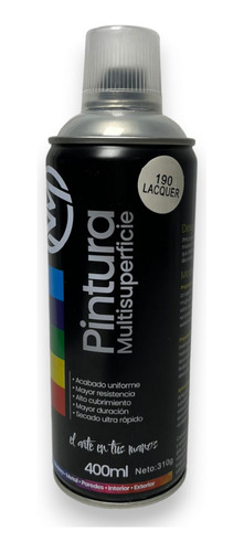 Pack 2 Pintura Acrilica Spray Multisuperficie Aerosol 400ml