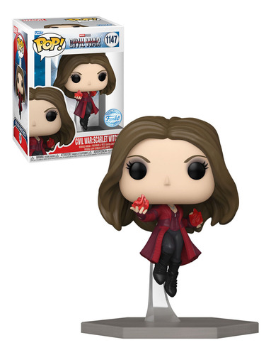 Funko Pop! Marvel Civil War Scarlet Witch #1147 Exclusivo