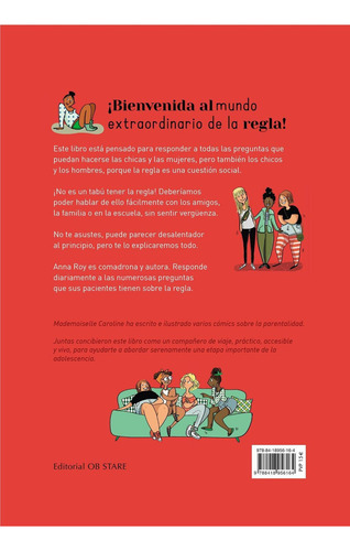 Todo Sobre La Regla!!!: No Aplica, De Roy, Anna. Serie No Aplica, Vol. No Aplica. Editorial Ob Stare, Tapa Pasta Dura, Edición 1 En Español, 2023