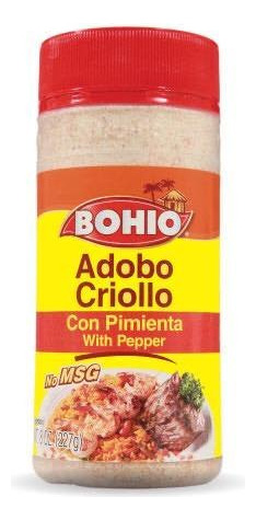 Bohio Seasoning With Pepper (adobo Criollo Con Pimienta) Exc