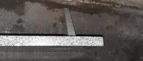Tope De Granito Gris Mesón De Cocina (Usado)