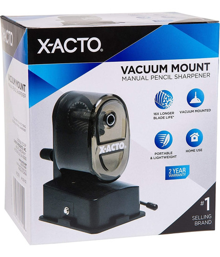 Sacapuntas Manual X-acto Bulldog  W/vacuum Mount,