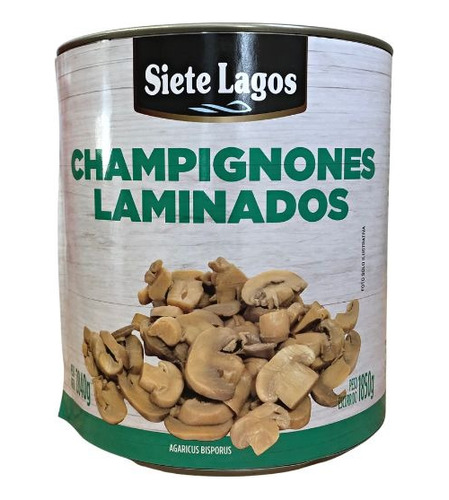 Champignon Laminado Siete Lagos X 2,840 Kg