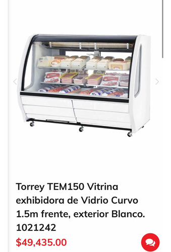 Vitrina Torrey Tem1500