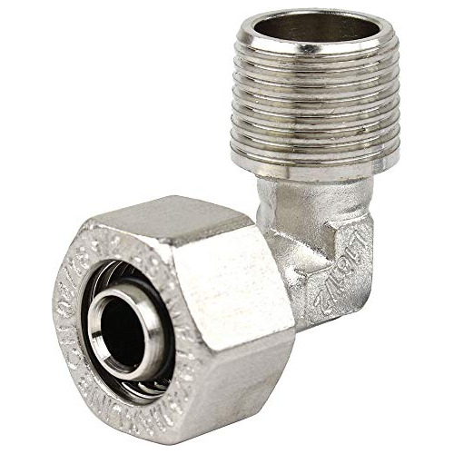 Conector De Codo De 90 Grados Maxline 1/2 Pulgada De Di...