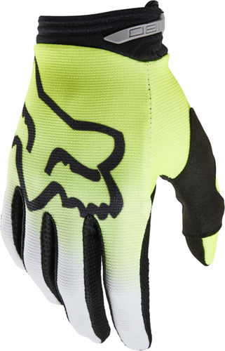 Guantes Motocross Fox Racing - 180 Toxsyk - Amarillo