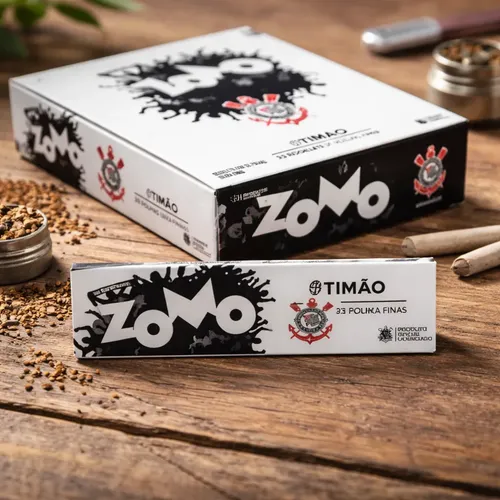 Seda Zomo Timão King Size 25 Unidades 33 Folhas | MercadoLivre