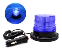 Comprar Baliza Intermitente Led Azul Seguridad Vial Flash 12\u002F24v