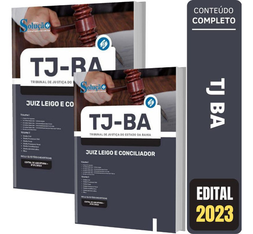 Apostila Concurso Tj Ba - Juiz Leigo E Conciliador