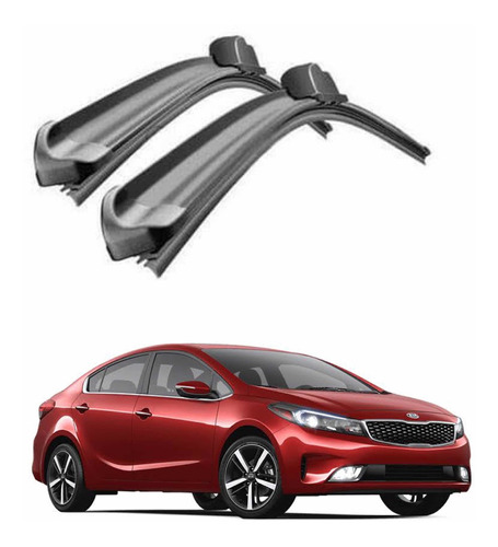 Plumas Limpiaparabrisas Bananas Kia Forte 2016 Al 2018