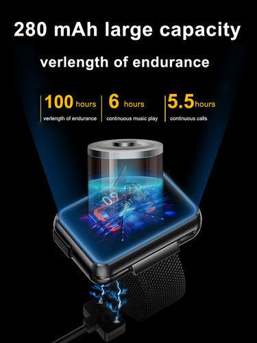 Ac T91 Smart Watch 2 En 1 Tws Auricular Bluetooth