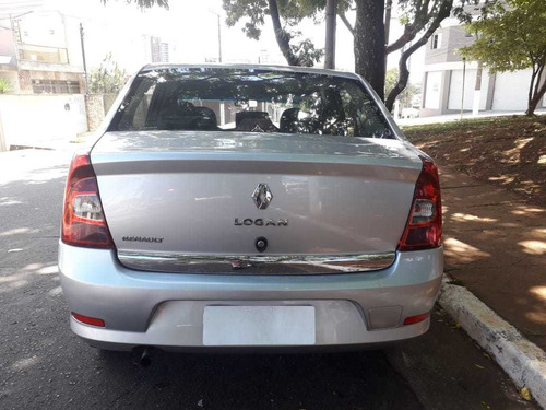 Renault Logan Expression 1.0 16v Prata 2013 Completo Doc Ok