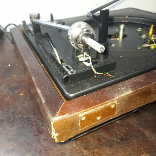 Toca Disco Gradiente S125 S 125 Para Peças Garrard