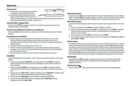 Luxómetro Medidor Luz Marca Extech Lt300 (Usado)