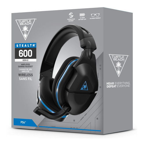 Imagen 10 de 10 de Auricular Gamer Turtle Beach Stealth 600 Ps4 / Ps5 / Pc