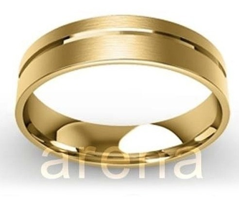 Par De Alianças De Ouro 5mm 8 Gramas 18k, Frete Grátis!