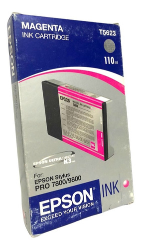 Cartucho De Tinta Epson T5623 Magenta  110 Ml Nuevo 