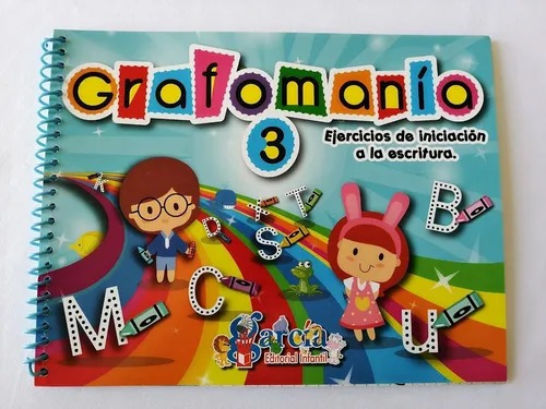 Libro De Ejercicios Grafomanía 3 Con 112 Páginas 