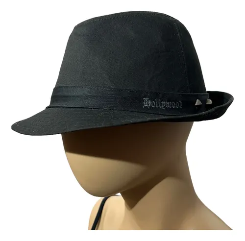 Sombrero Tipo Fedora Hombre - Hard Rock Cafe Original (Usado)