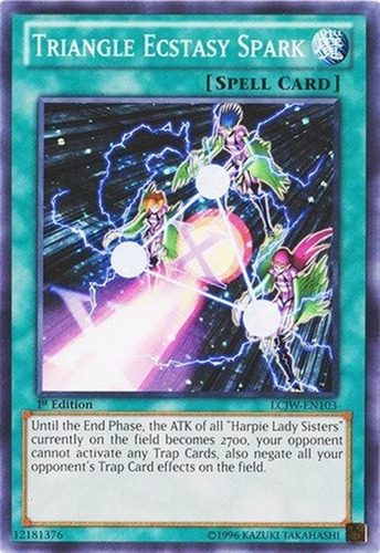 Yu-gi-oh! - Triangle Ecstasy Spark (lcjw-en103) - Legend