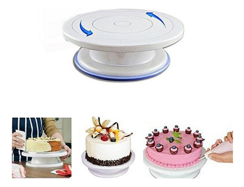 Plato Base Giratoria Torta Resposteria 32 Cms