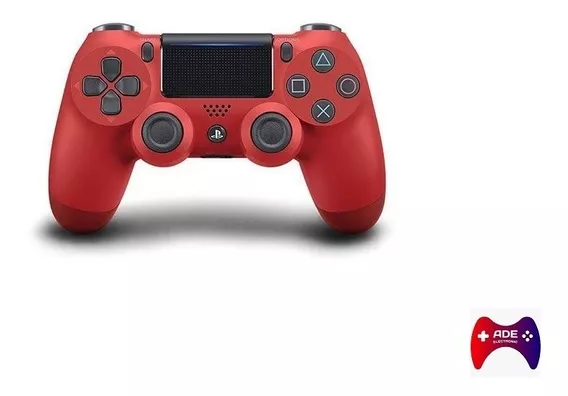 Joystick Inalámbrico Sony Dualshock Ps4 Magma Red Ade