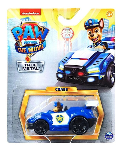 Paw Patrol Vehiculo Metal True Metal The Movie 8cm