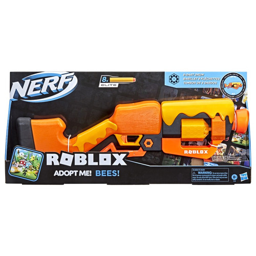 Lanzador Nerf Roblox Adopt Me! Bees! Naranja
