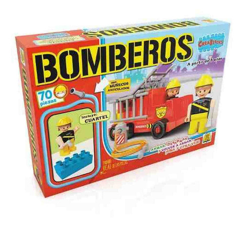 Bomberos Creablocks Implás Ploppy 340175