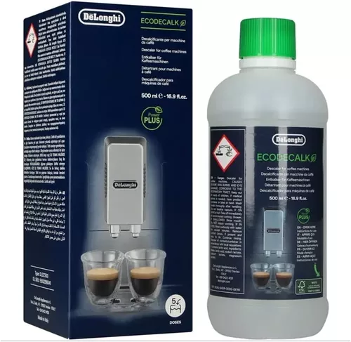 Descalcificador de cafetera De'Longhi EcoDecalk, 500 ml (2 unidades)