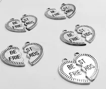 Comprar 5 Pares De Dijes Amigas Bff Dijes Compartidos Para Pulseras 