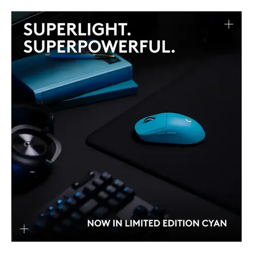 Mouse Pro X Superlight 2 Azul | Parcelamento sem juros