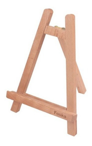 Caballete Artístico De Madera Foska Tipo Mesa Stand