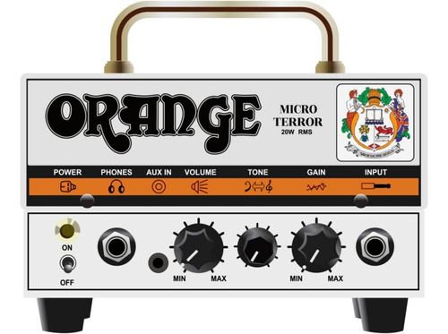 Amplificador Orange Micro Terror  20w Head Pré Valvulado 