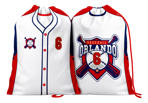 20 Morralitos Dulcero Baseball Fiesta Personalizado