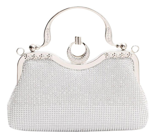 Bolsos De Noche Con Strass, Elegante, Para Mujer