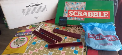 Juego De Mesa Scrabble Spear Spiel Original Alemán Vintage (Usado)